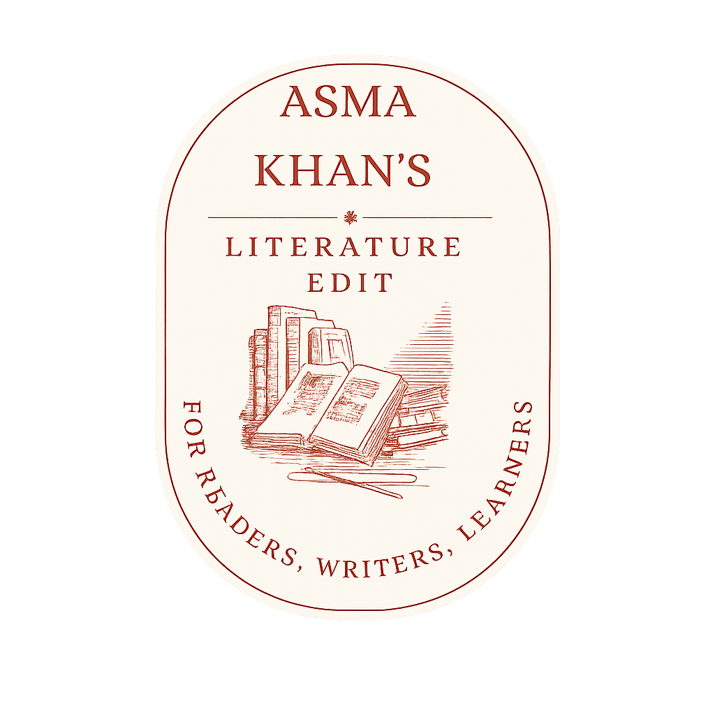 Asma Khan's Literature Edit Logo